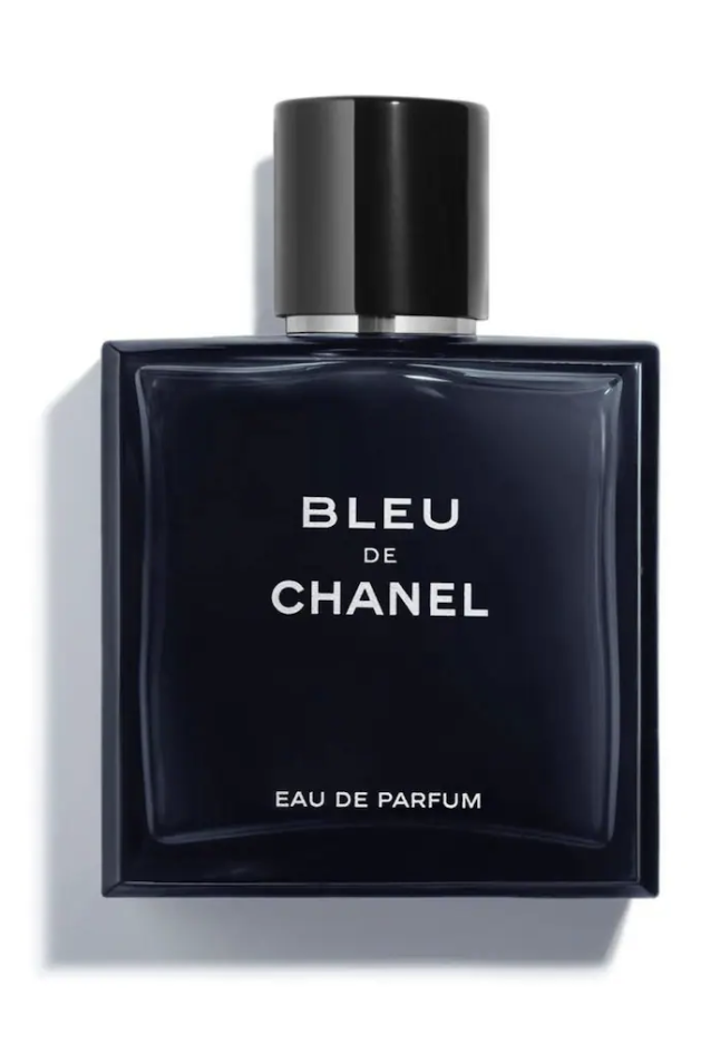 Bottle of Bleu de Chanel Mens cologne | Lindsey Ford Photography Wedding Day Fragrance list
